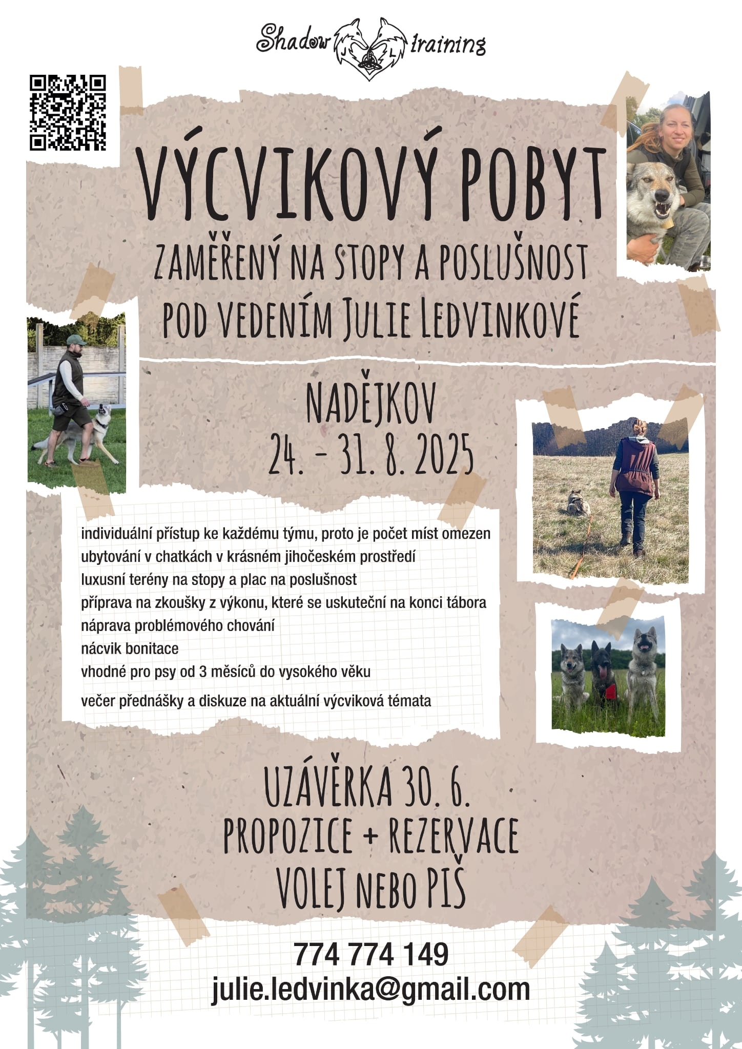 plakat k vycvikovemu taboru